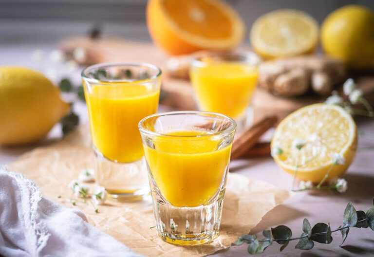 Ginger Shot with Lemon