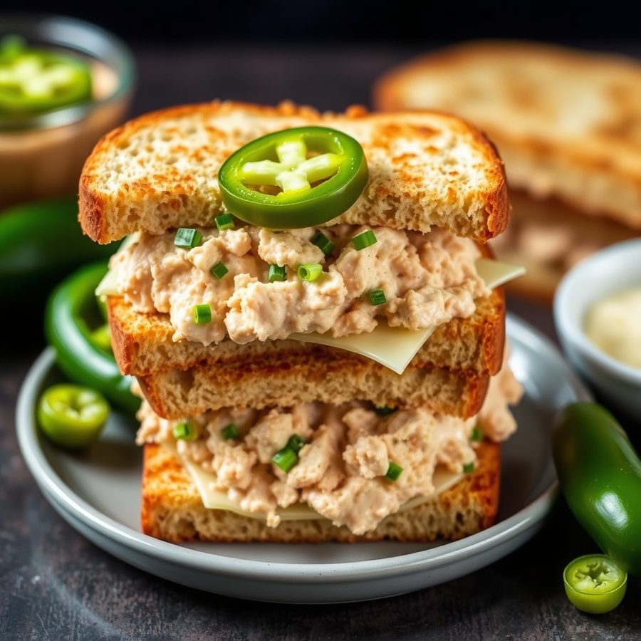 Tuna Melt Sandwich