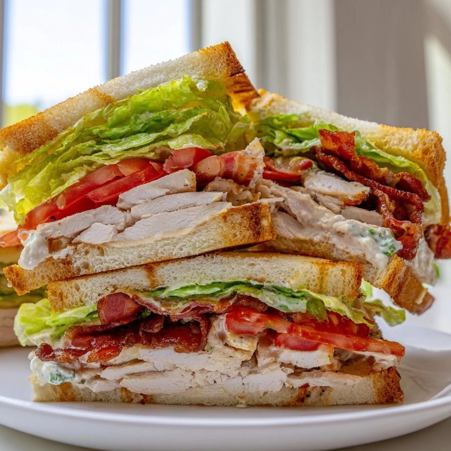 Cold Chicken Salad Club Sub