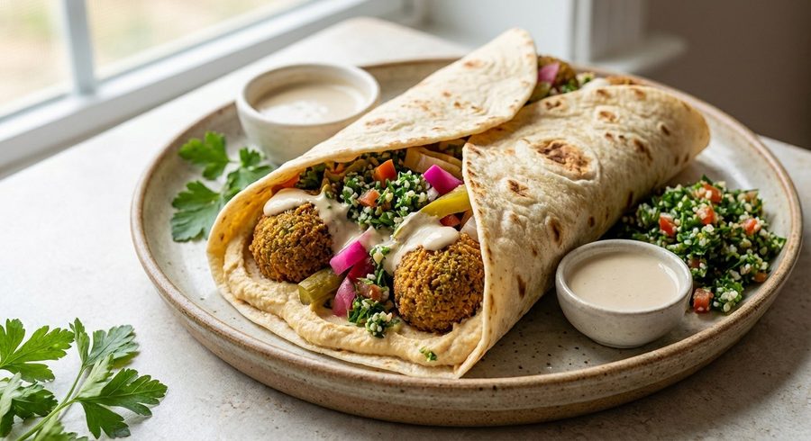 Falafel with Fries