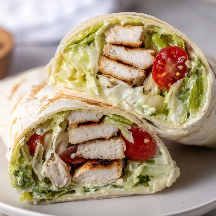 Grilled Chicken Caesar Wrap