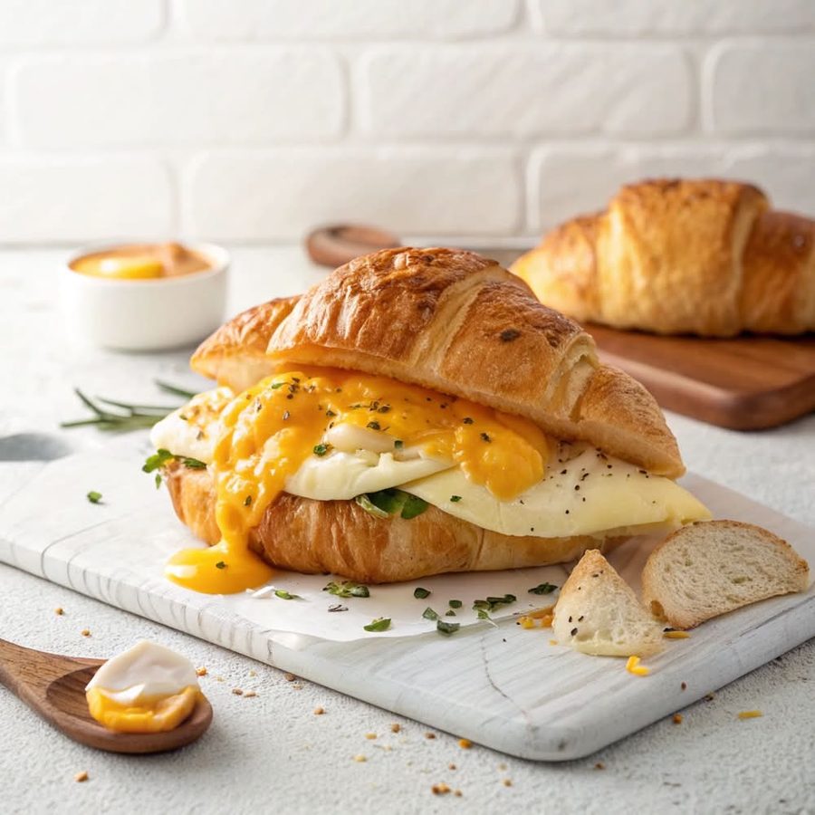 Egg & Cheese on Croissant