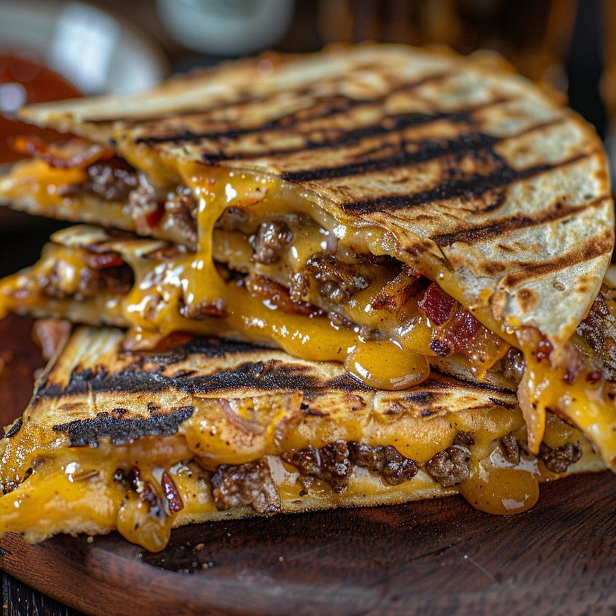 Bacon Steak Quesadilla