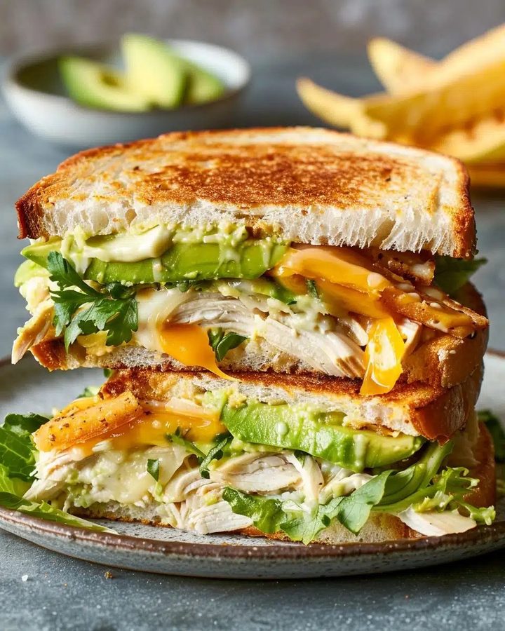 BBQ Chicken & Cheddar Hero