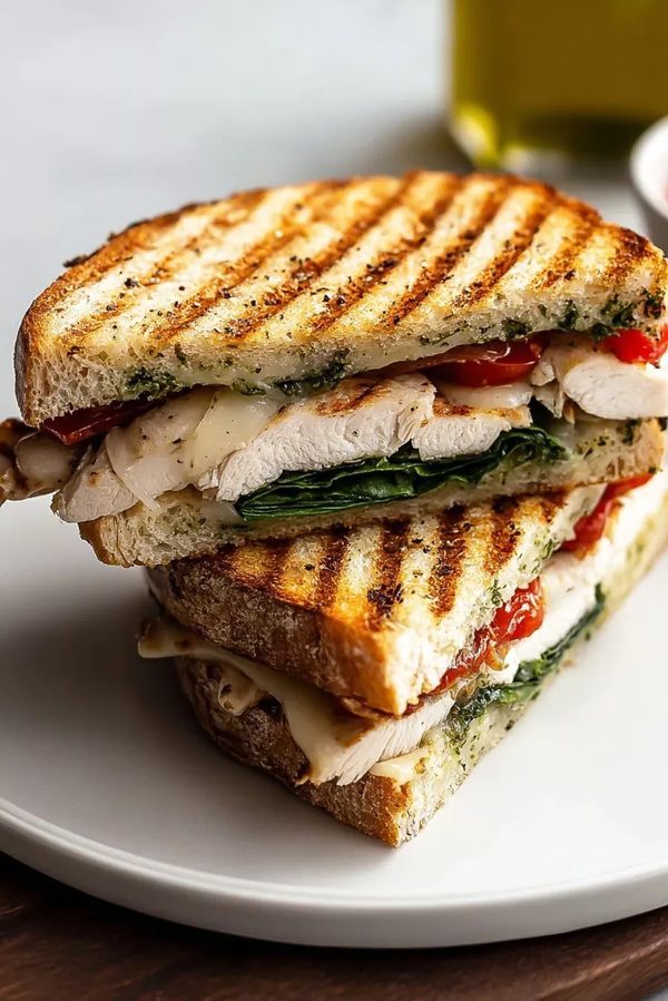 Herb Lemon Chicken & Provolone Hero