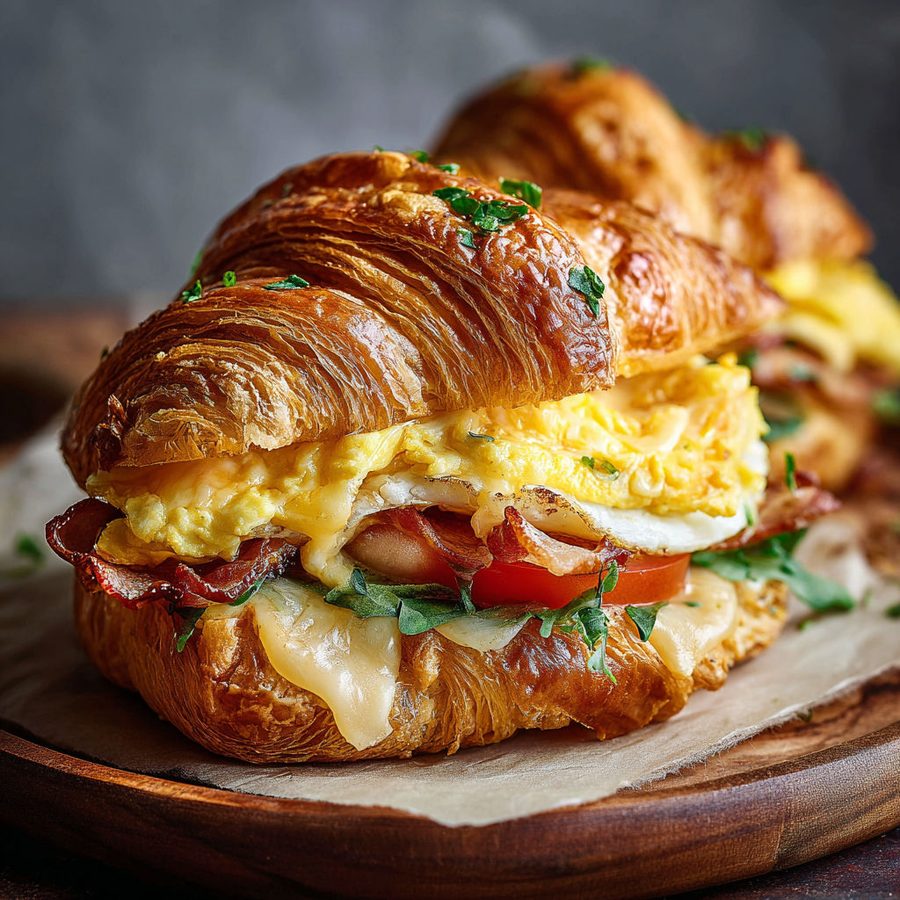 Sausage, Egg & Cheese Croissant
